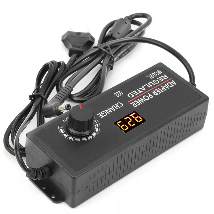 Adaptor regulator putere DC 9-24V5A, 30-120W, 5A, pentru LED, routere, camere de securitate, negru