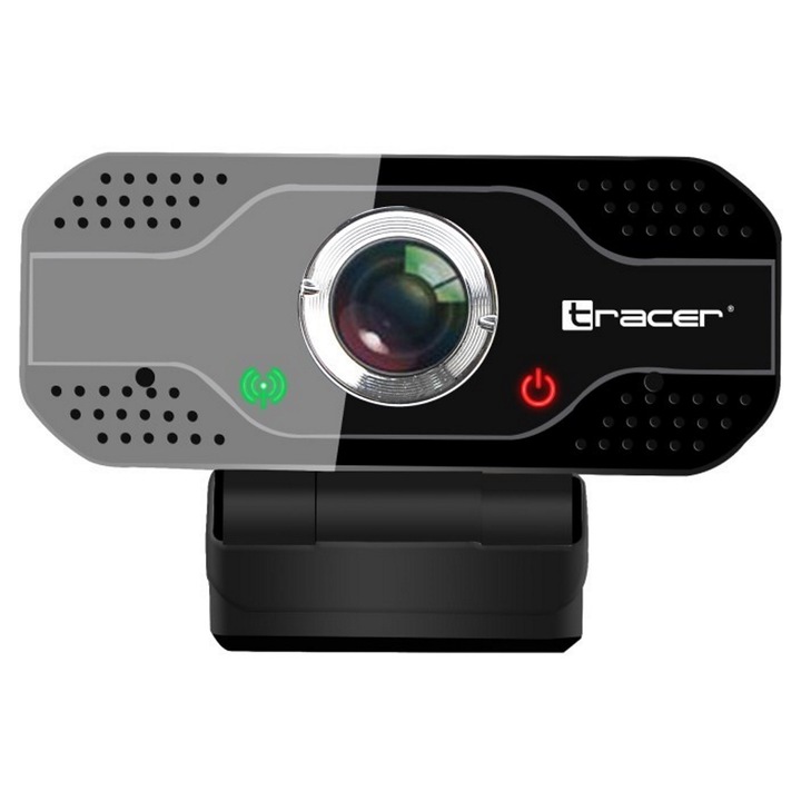 Уеб камера Tracer FHD WEB007, 2 MP, 1080p, вграден микрофон
