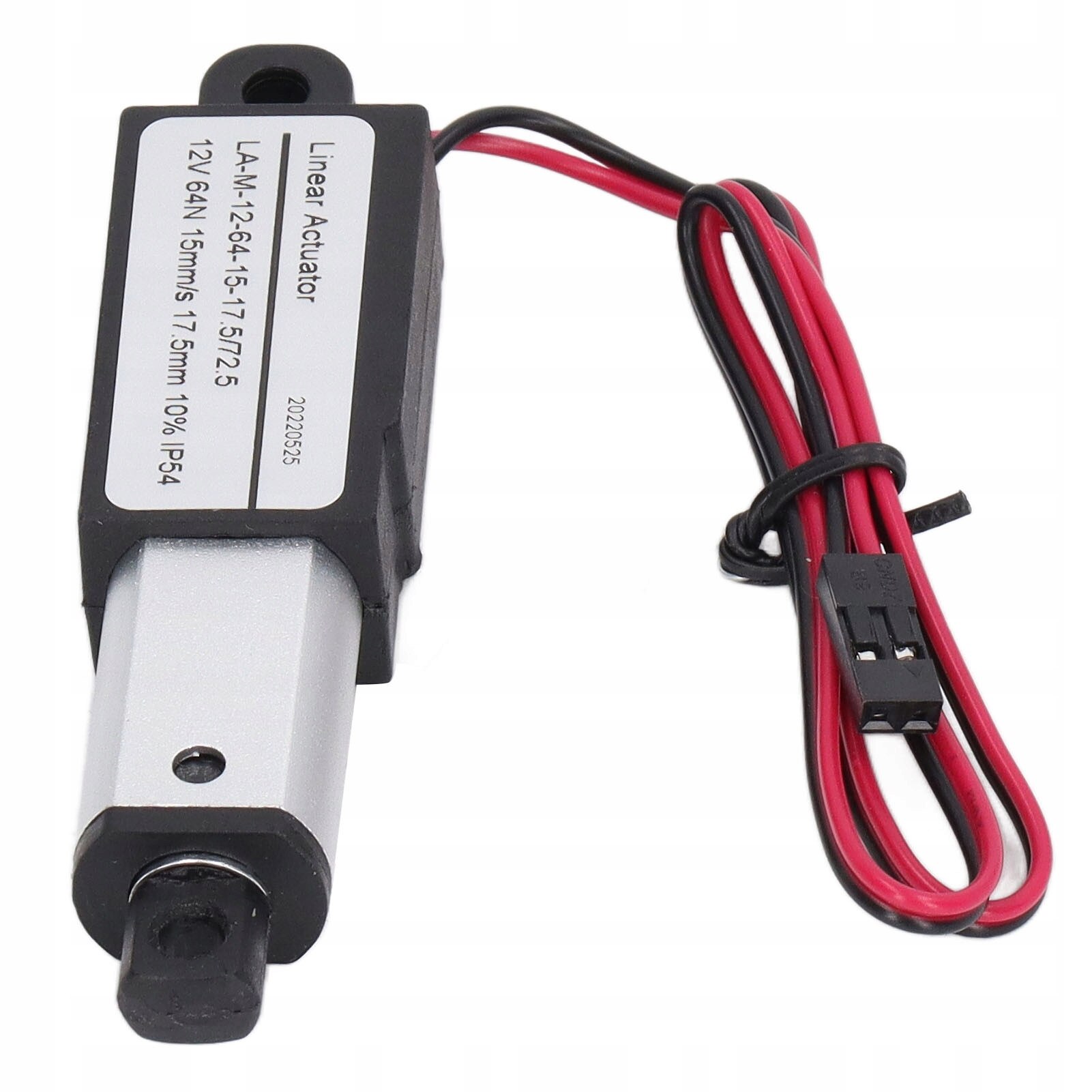 Micro-servomotor liniar electric 12V, 64N, aluminiu, ABS - eMAG.ro