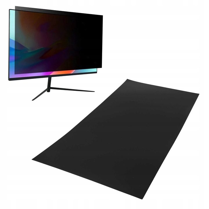 Филтър за поверителност 27", 16:9, 598x337мм, UV защита, антирефлексен