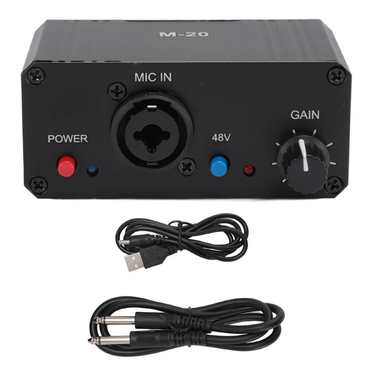 AK-380 audio erősítő, 2.0 csatornás, Bluetooth, fekete, 40W