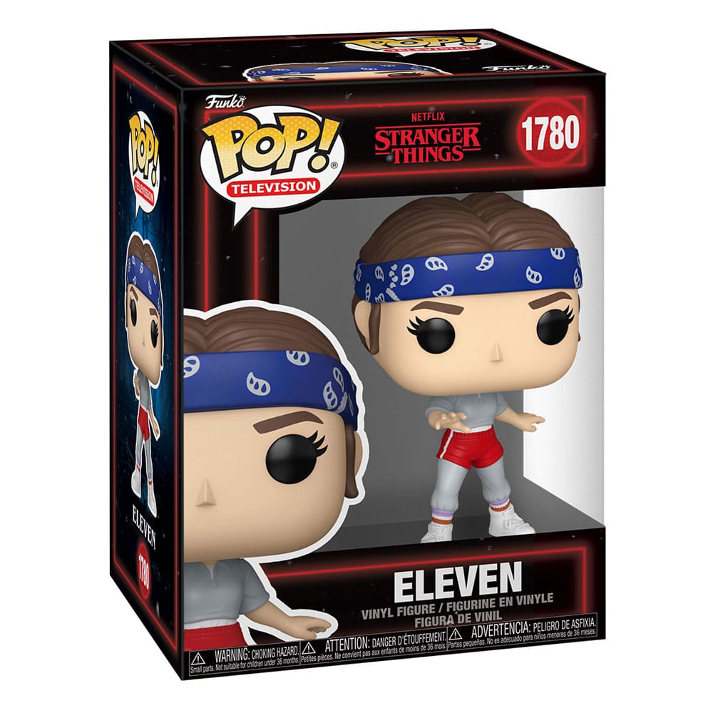 Figurina POP! Eleven cu bandana 9 cm, multicolor, Stranger Things
