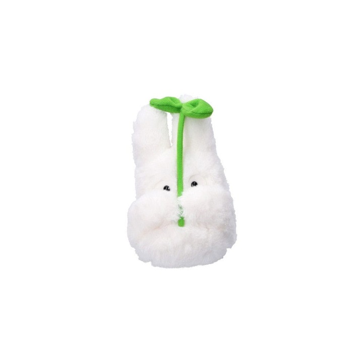 Figurina plus Totoro cu frunza, Semic, 19 cm,