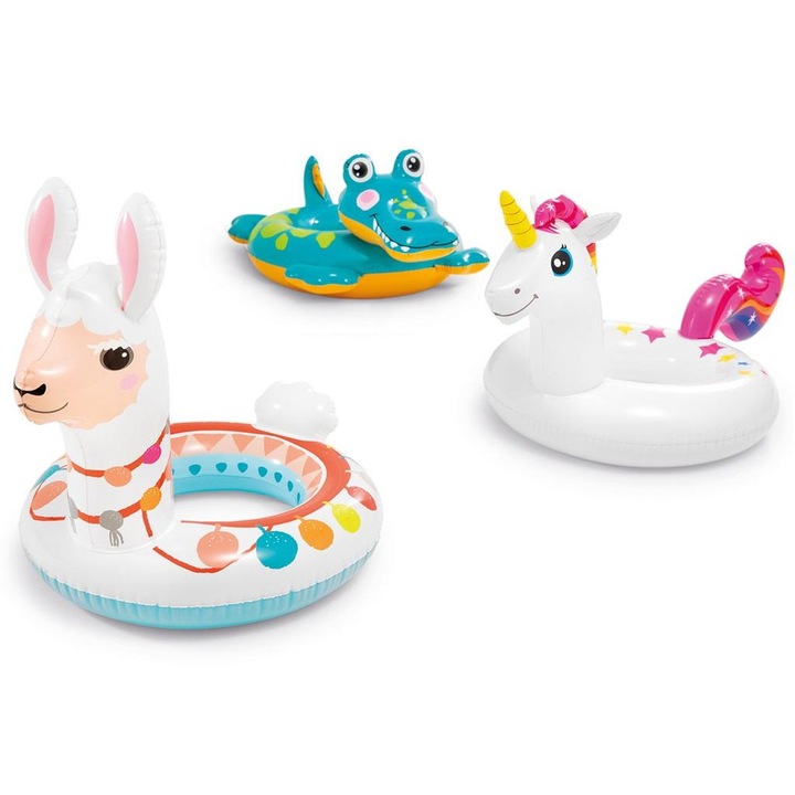 Colac de inot INTEX MIX, set, dimensiuni variate, culori mixte