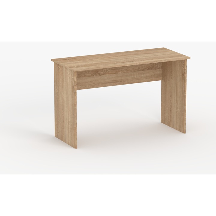 Birou computer OLEK, Gindo, 88x75x51cm, montaj simplu, culoare sonoma