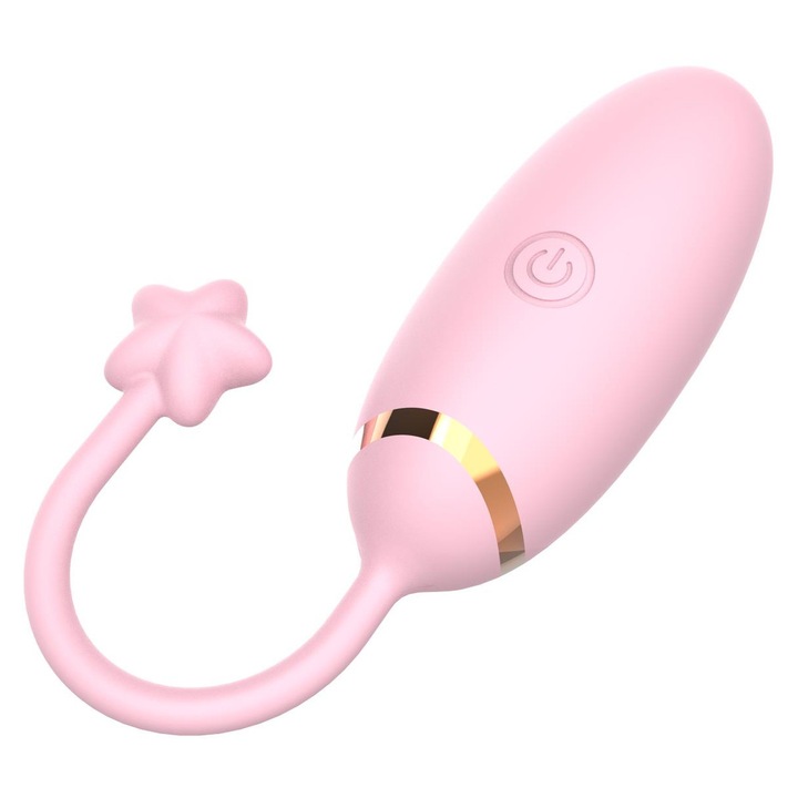 Vibrator Love Egg 2.0, B - Series Cute, control prin aplicatie, design ergonomic, 8x3,5cm