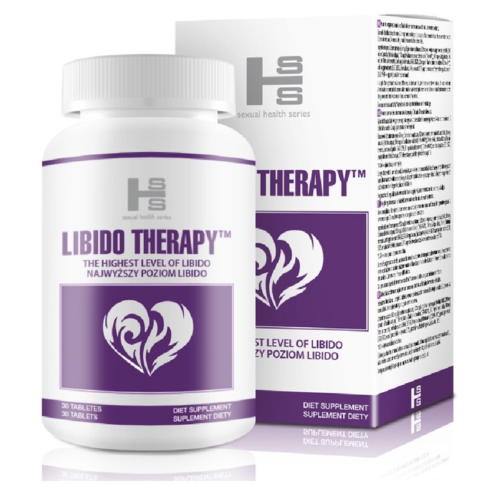 Supliment alimentar Sexual Health Series Libido Therapy, 30 tablete, pentru cresterea libidoului