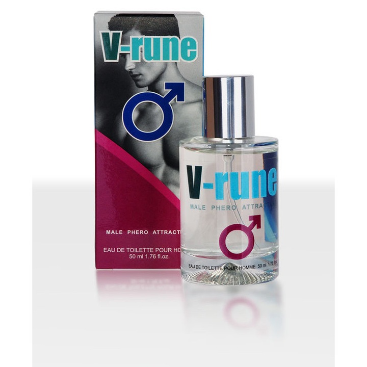 Feromoni V Rune 50 ml, Aurora, parfum masculin, note fresh, ambra