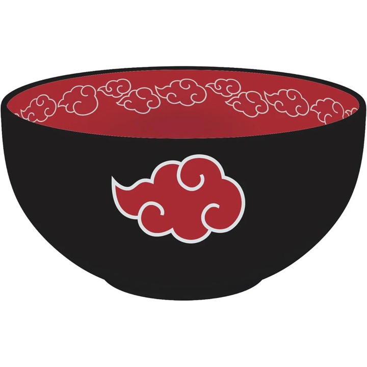 Naruto Shippuden kerámiatál - 600 ml - Akatsuki