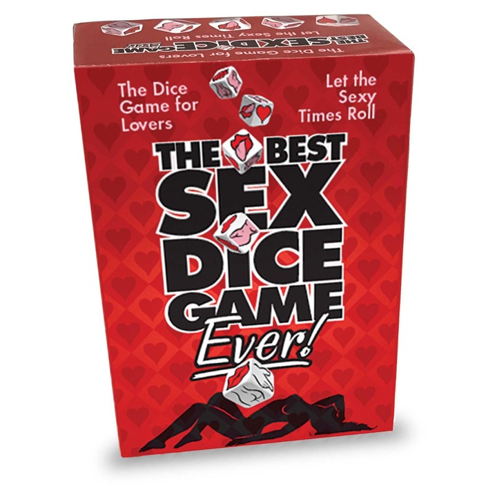 Joc erotic, Little Genie Productions, The Best Sex Dice Game Ever, 5 kocka, kompakt, többszínű