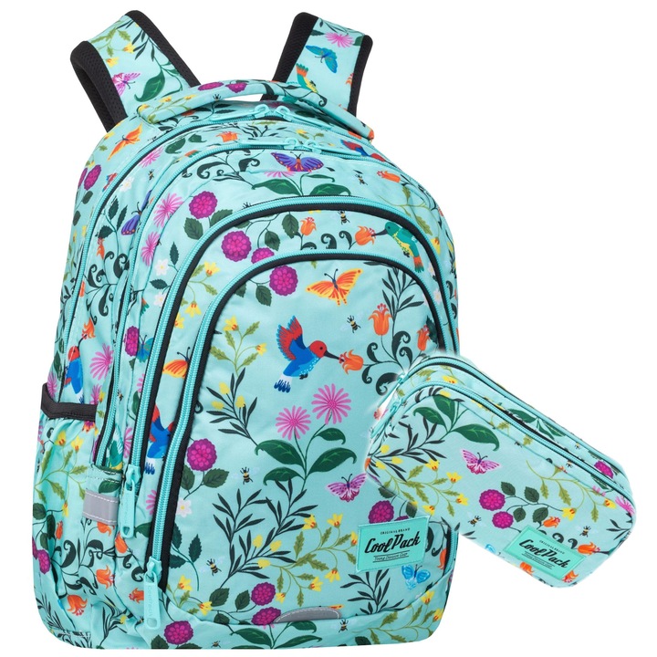 Rucsac CoolPack Cherry Tree Flori 2in1 Clasa 1-3