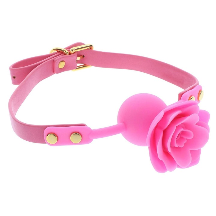 Calus Taboom Malibu Rose, roz, set accesorii BDSM, ajustabil