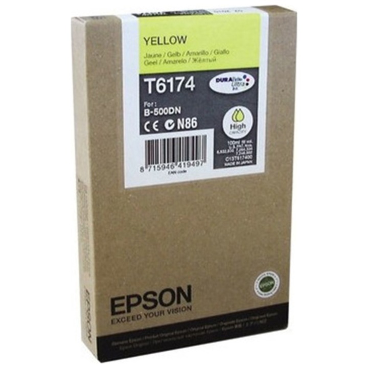 Epson C13T617400 Tintapatron, Sárga