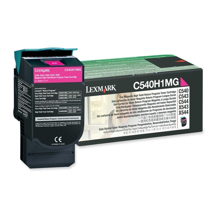 Eredeti Lexmark kazetta, 2000 oldal, C54x / X54x kompatibilis