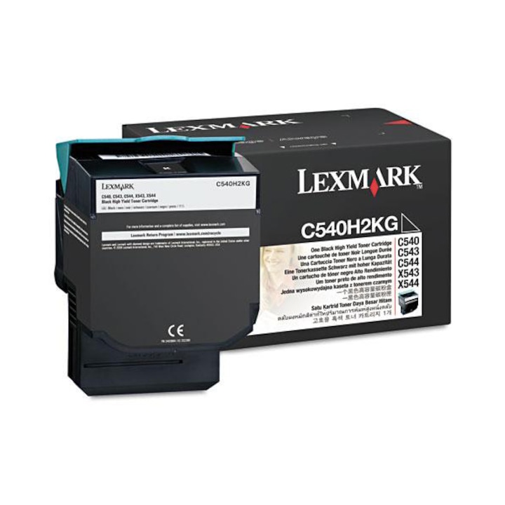 Toner Lexmark C540H2KG fekete