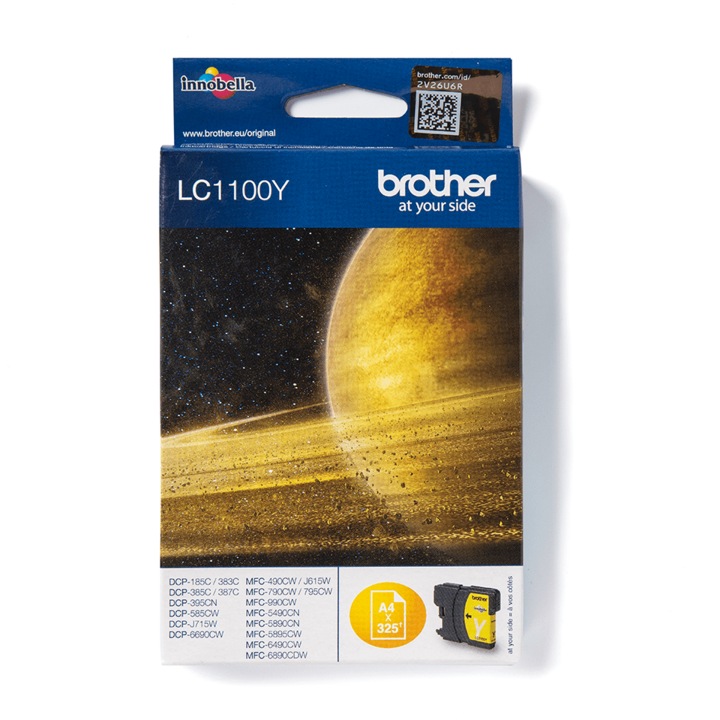 Brother LC1100Y Tintapatron, Sárga