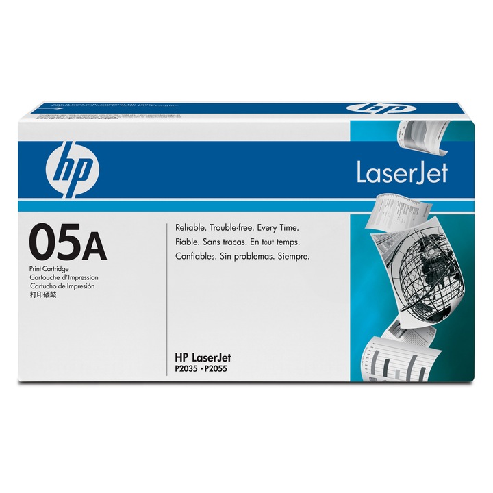 HP CE505A toner fekete