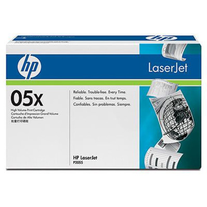 HP CE505X toner, Fekete