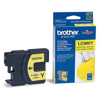 Cartus Brother LC980Y Galben Cartus Brother LC980Y Galben