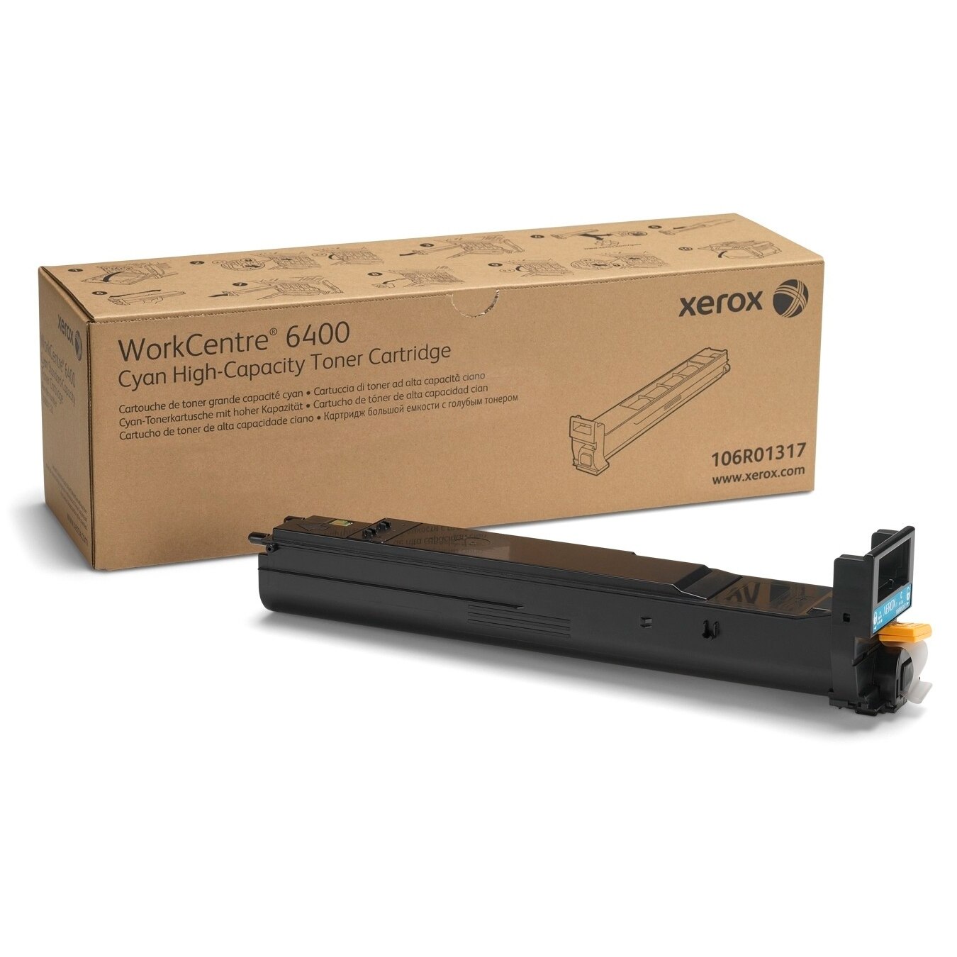 Toner XEROX 106R01317 Cyan
