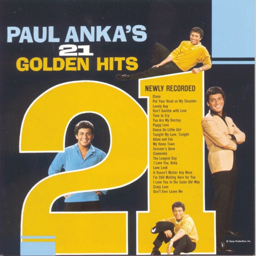 Paul Anka-21 Golden Hits-CD