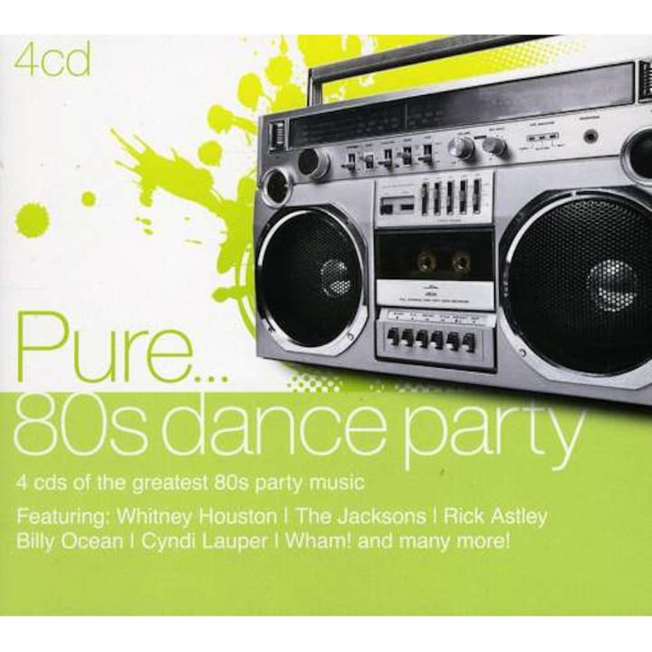 Various Artists - Pure 80's Dace Party (4CD)