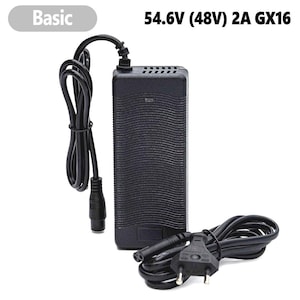 Incarcator 54.6V 2A (conector GX16 cu 3 pini)