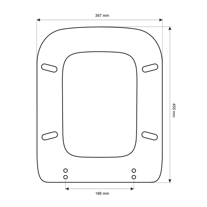 WC-ülőke Kerasan WALDORF, Soft Close, fehér, 3.2kg
