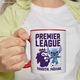 Cana cu Stitch, si Echipa de Fotbal Premier League, Ceramica, 330ML, Cu Maner si Interior Rosu
