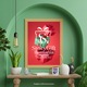 Cana cu Stitch, si Echipa de Fotbal Premier League, Ceramica, 330ML, Cu Maner si Interior Rosu
