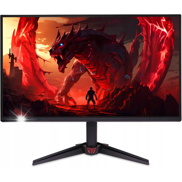 Монитор Acer VG240Y P6bmipx, 23.8", LED, IPS, 1920 x 1080, 1 x HDMI 1.4, 1 x DisplayPort 1.2, 1 x Audio Out, Вградени високоговорители 2 x 2W