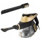 Aspirator Adler AD 7083, putere mare, design compact, negru/auriu