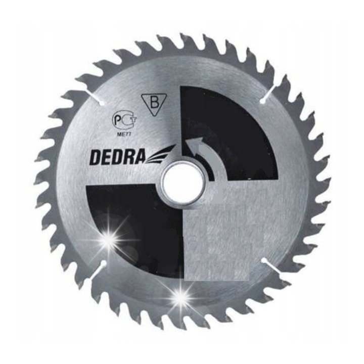 Dedra H35040 körfűrészlap, 350x30mm, 40 fog, ezüst
