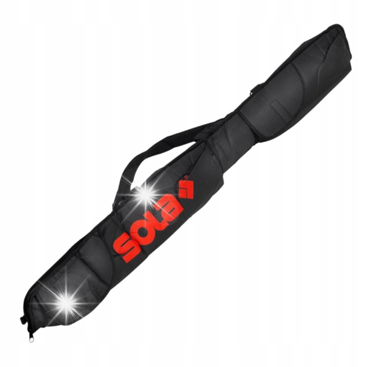 Szerszámrendező, Sola, Vízmértékhez, 6 zseb, 200 cm, szintetikus anyag, fekete