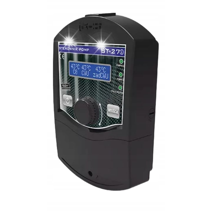 Regulator tehnic, Tech ST-27I, control temperatura, LCD, 230V, negru