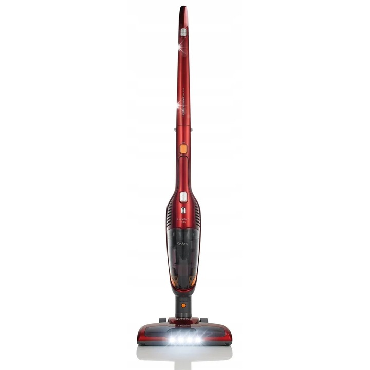 Aspirator vertical Bosch BBS611BSC, 18 V, 0.3 l, Negru