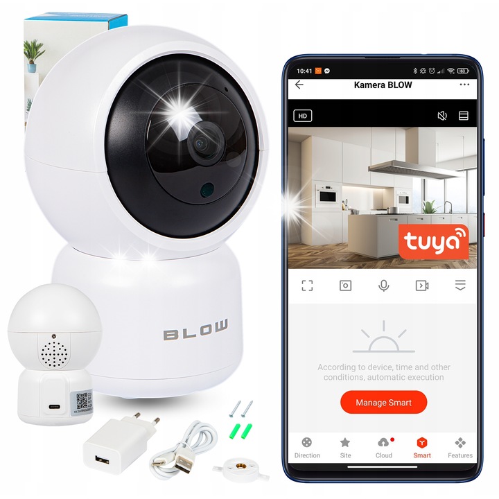 Camera de supraveghere, Foscam, V8EP, 8MP, negru