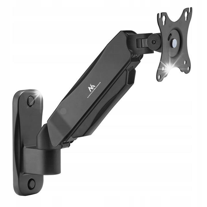 Стойка за стена за монитор, Maclean MC-979, 17-32'', 9кг, регулируема, черна