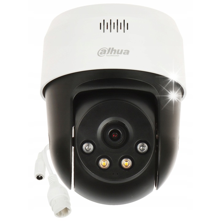 Бърза IP камера за външно наблюдение DAHUA SD2A500NB-GNY-A-PV, 5 Mpx, 4 мм, бяло + черно, IP66