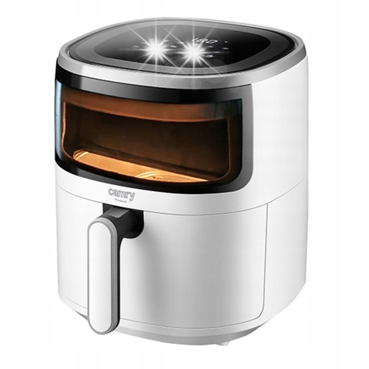 Camry CR 6313 olajsütő, 5 literes, 12 programos, fehér, 31x27x37,5cm