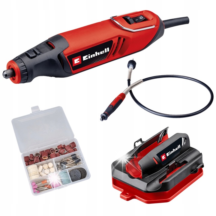 Einhell TC-MT 150 E multifunkcionális csiszoló, 117 tartozék, 6 sebességfokozat