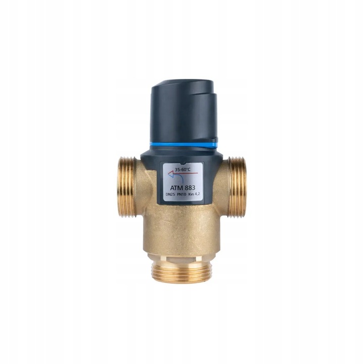 ATM 883 vegyes termosztatikus szelep, DN25, 1 1/4", 35/60C