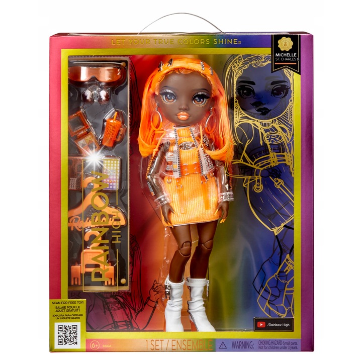 Rainbow High Fashion baba, MGA, Michelle St. Charles