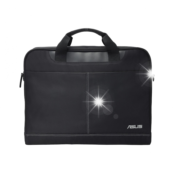 ASUS Nereus 16" laptoptáska, fekete, 2 rekeszes, 425x80x325mm