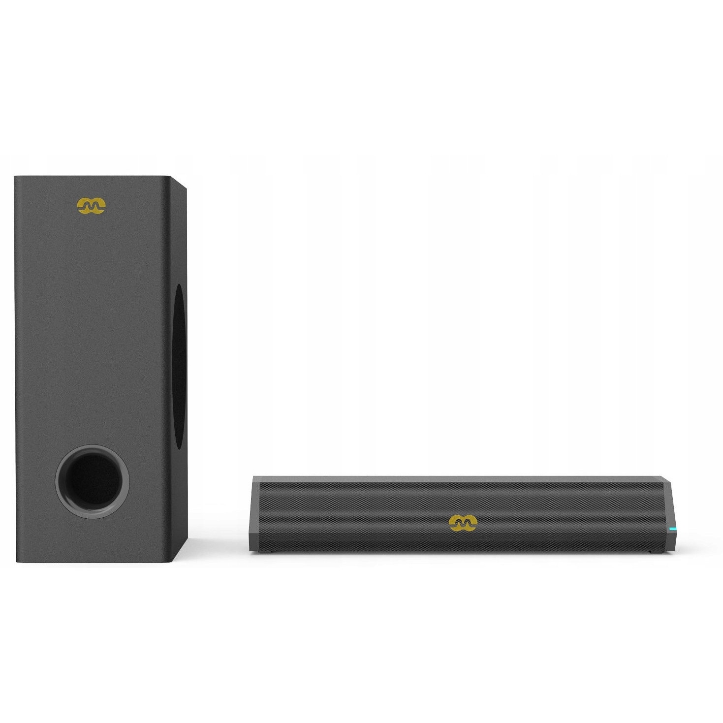 Soundbar Mozos GS-BAR 60W cu subwoofer, Bluetooth, HDMI-ARC, 420x109x72mm, 150x200x372mm