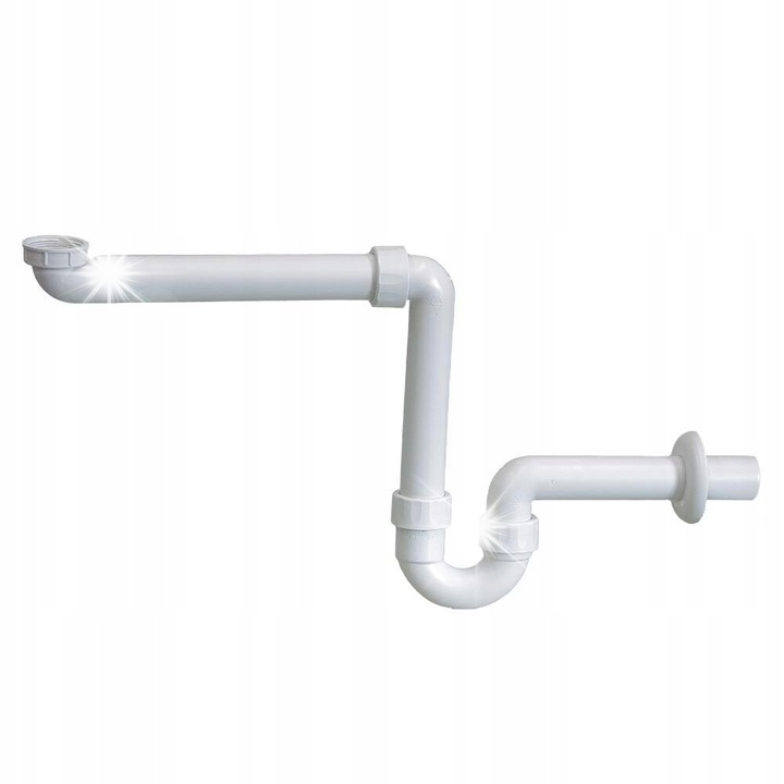 Geberit Helytakarékos szifon, 11/2" x 40 mm, műanyag