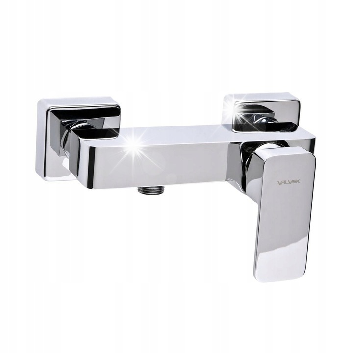 Смесител за душ Valvex Loft, 1 ръкохватка, стенен монтаж, хром, 150мм