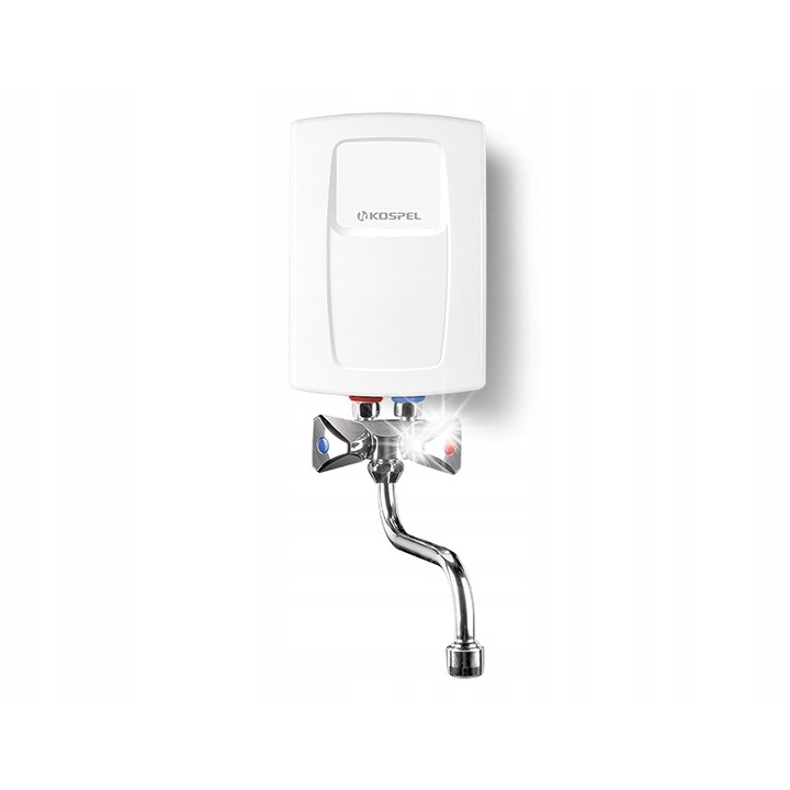Kospel EPS2 pillanatmelegítő, 3.5 kW, fém csapteleppel, 69x135x195mm