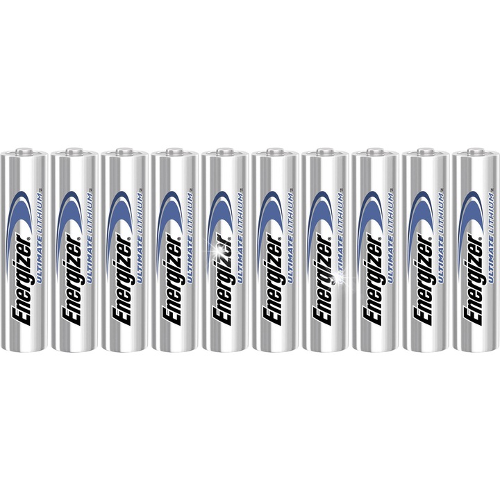 Baterie litium Energizer AAA R03 1,5V set 10 bucati