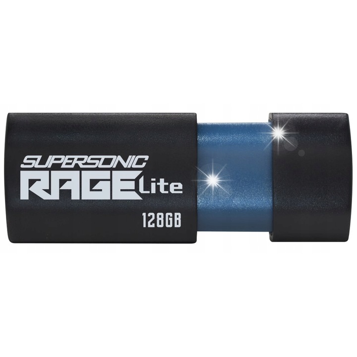Pendrive Patriot Rage Lite 128 GB, 21x55mm, negru